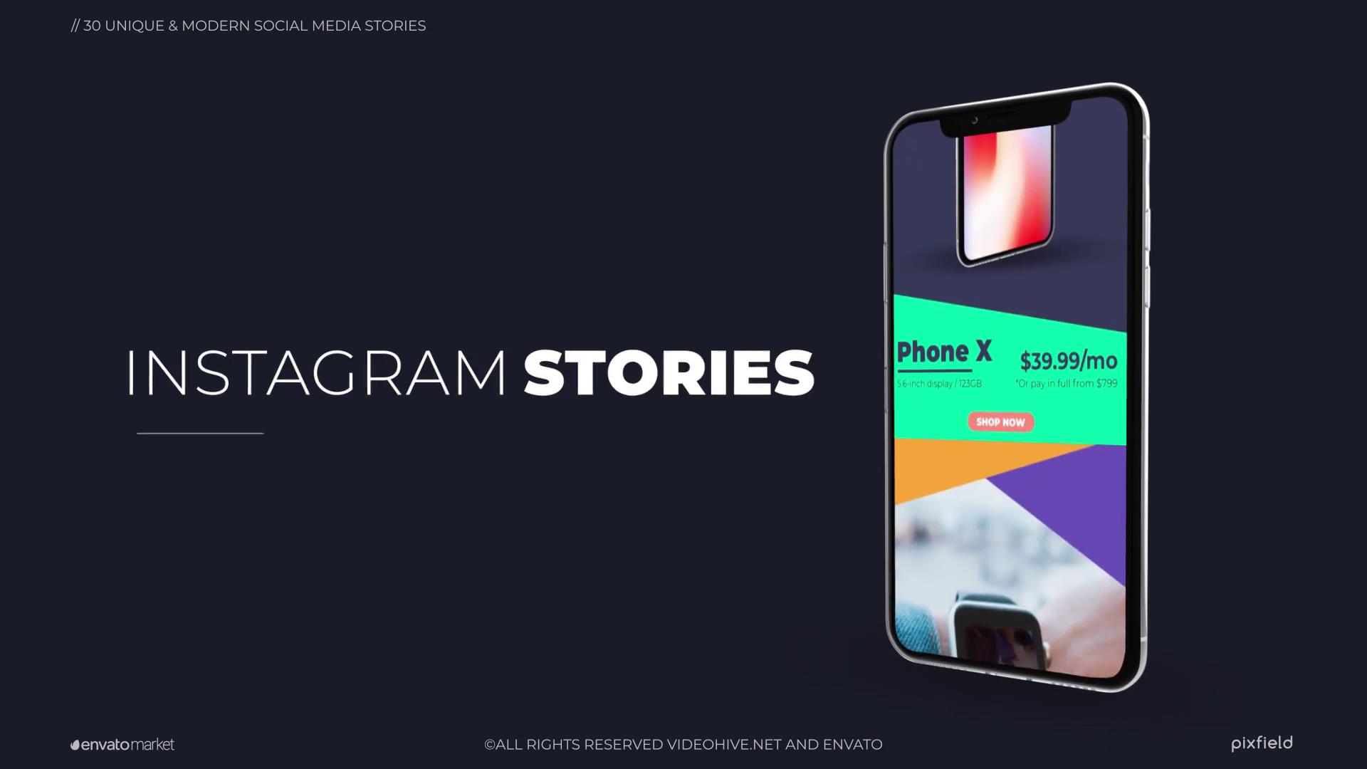 AE模板-INS时尚图片视频包装宣传动画 Instagram Stories 抖音快手手机竖版AE模板 AE模版-竖版视频-第3张
