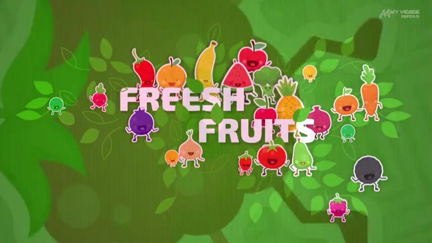 水果食物贴纸包装宣传片头 AE模版-预告宣传-第1张