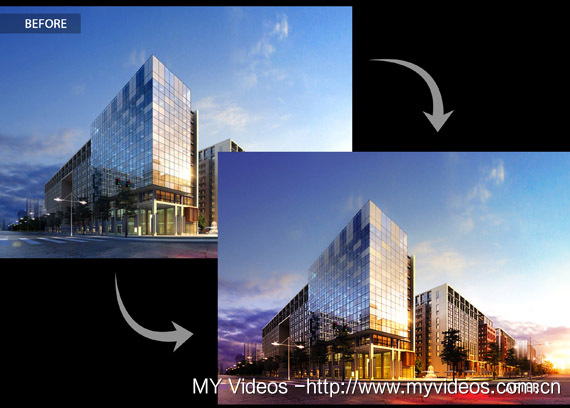 LR预设风景建筑HDR景观风光ins城市风光旅拍调色滤镜 LR预设-第3张