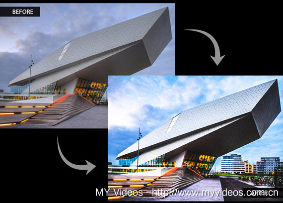 LR预设风景建筑HDR景观风光ins城市风光旅拍调色滤镜 LR预设-第5张